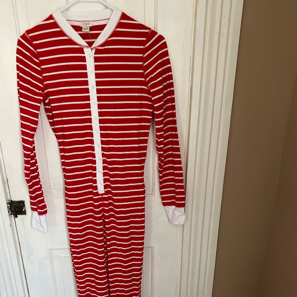 Jcrew women’s union suit pajamas/ New with tags